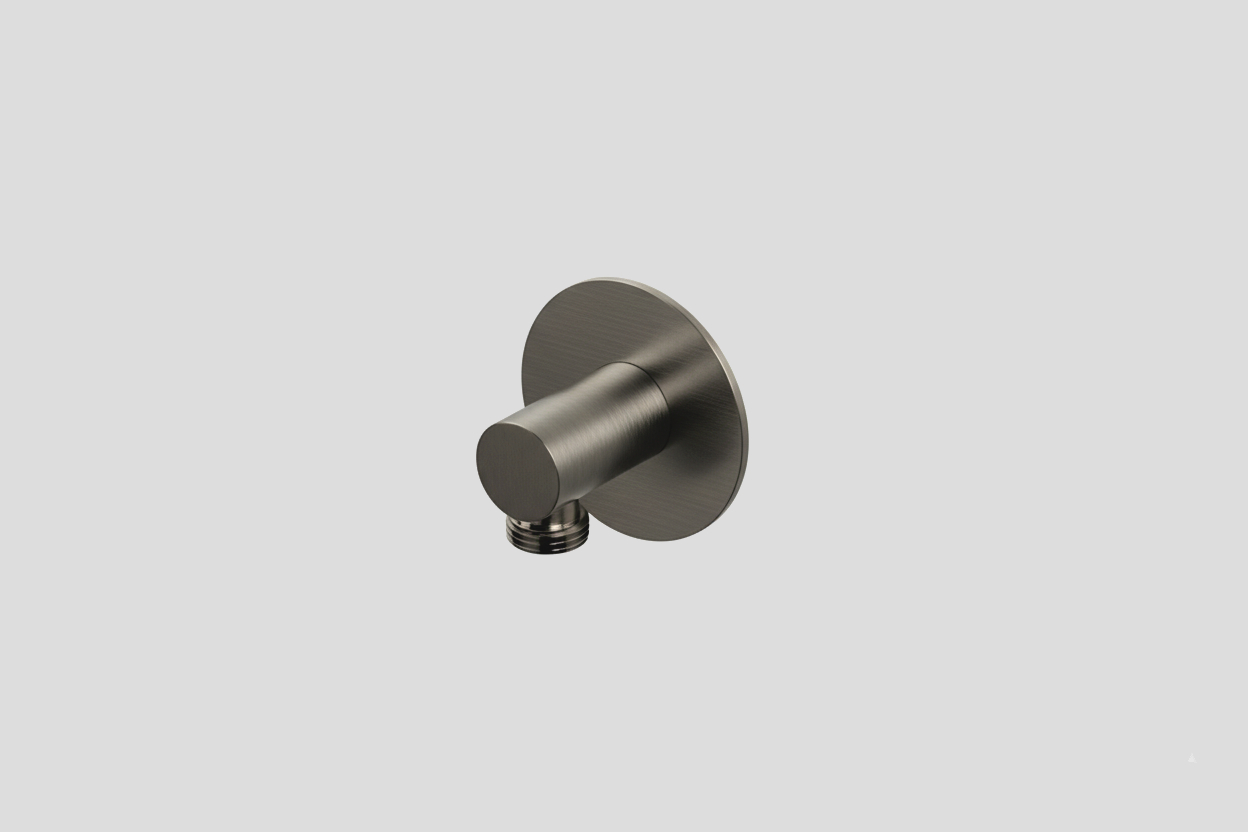 Lagoo Garda wanduitlaat G2248GM Brushed Gun Metal PVD
