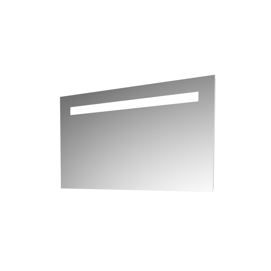 Basic spiegel op alu frame met geint. LED verl. 8408250 H600xB1200xD30