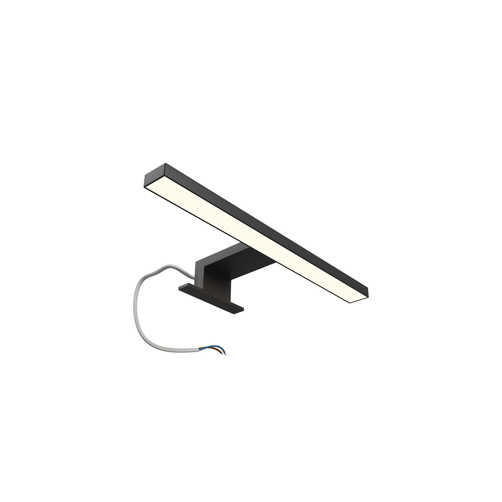 Proline LED opbouw lamp 30cm 8302021 Mat zwart H40xB40xD300