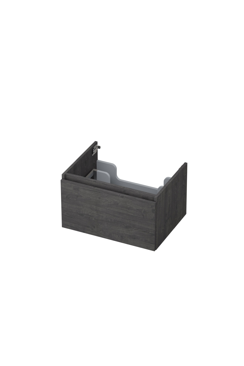 INK onderkast 1 lade gr.loos m. houten keerlijst 1257506 Oergrijs H350xB600xD450