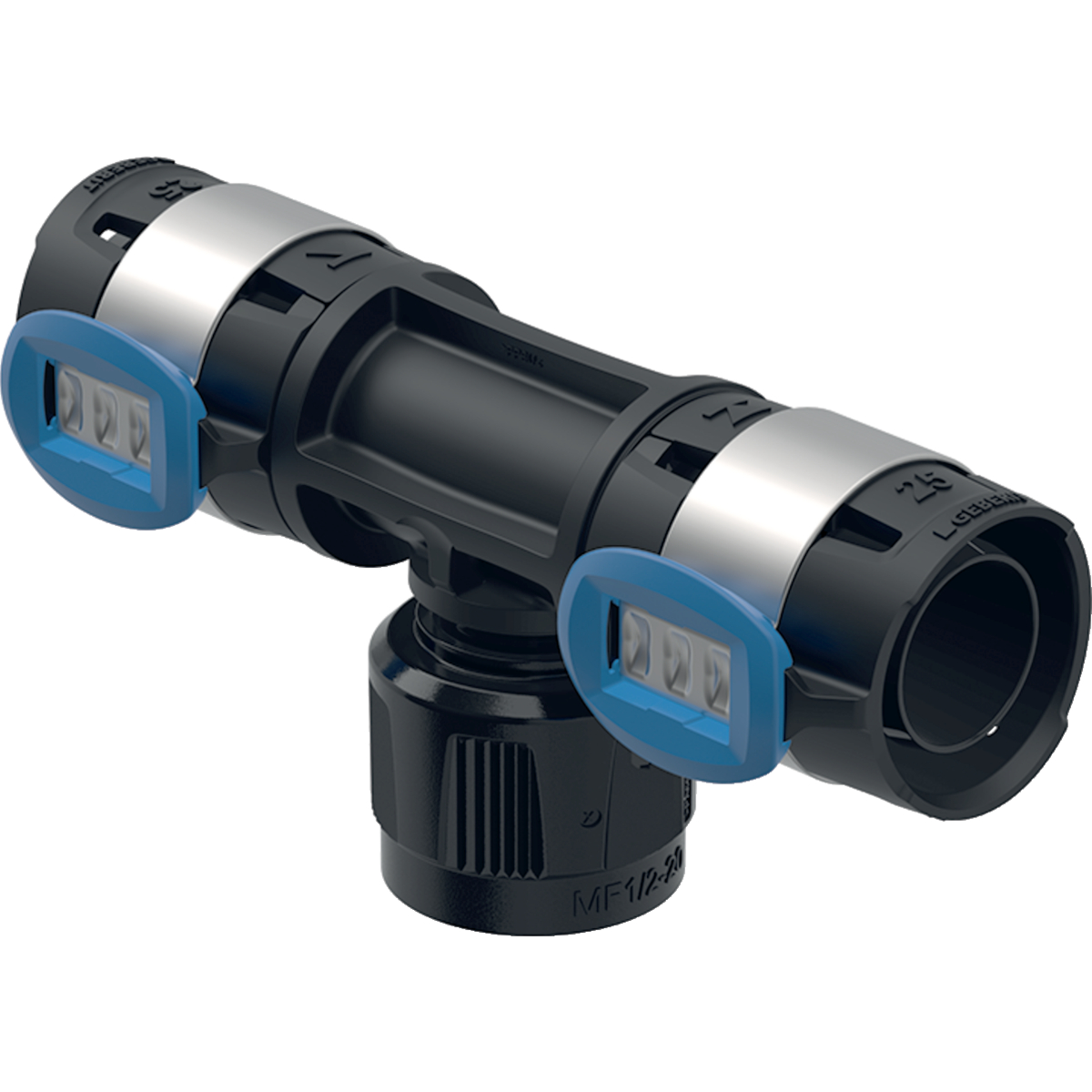 Geberit FlowFit T-stuk MasterFix PPSU 20-20-16 620.381.00.1