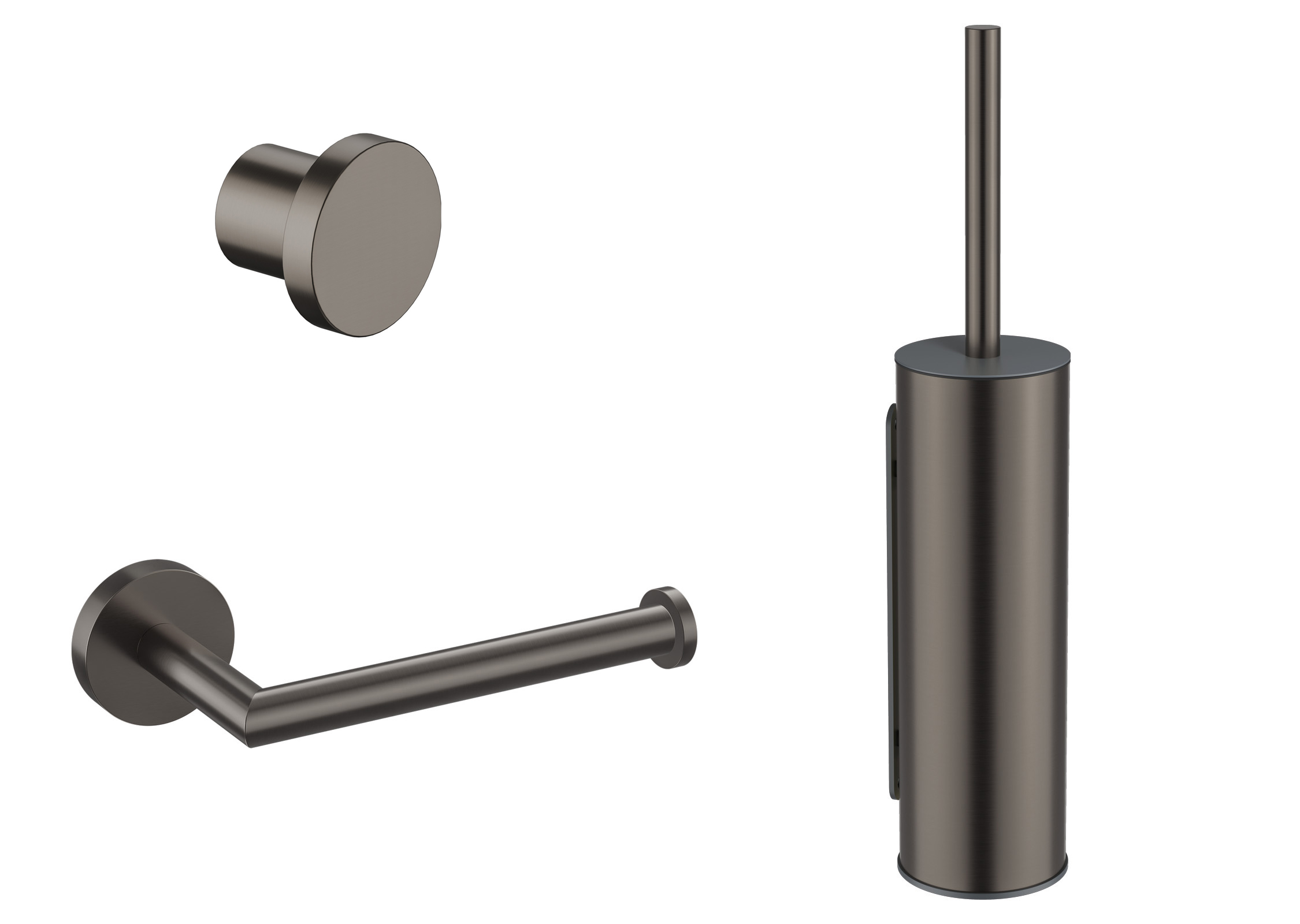 Luca toilet accessoire set: rolhouder borstelhouder en haak LA900TC Tuscany