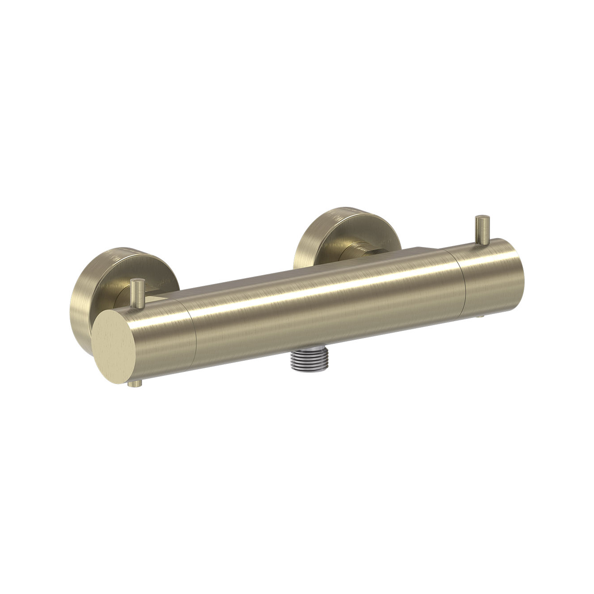 MAY Opbouw douchethermostaat 6801004 Geborsteld mat goud PVD