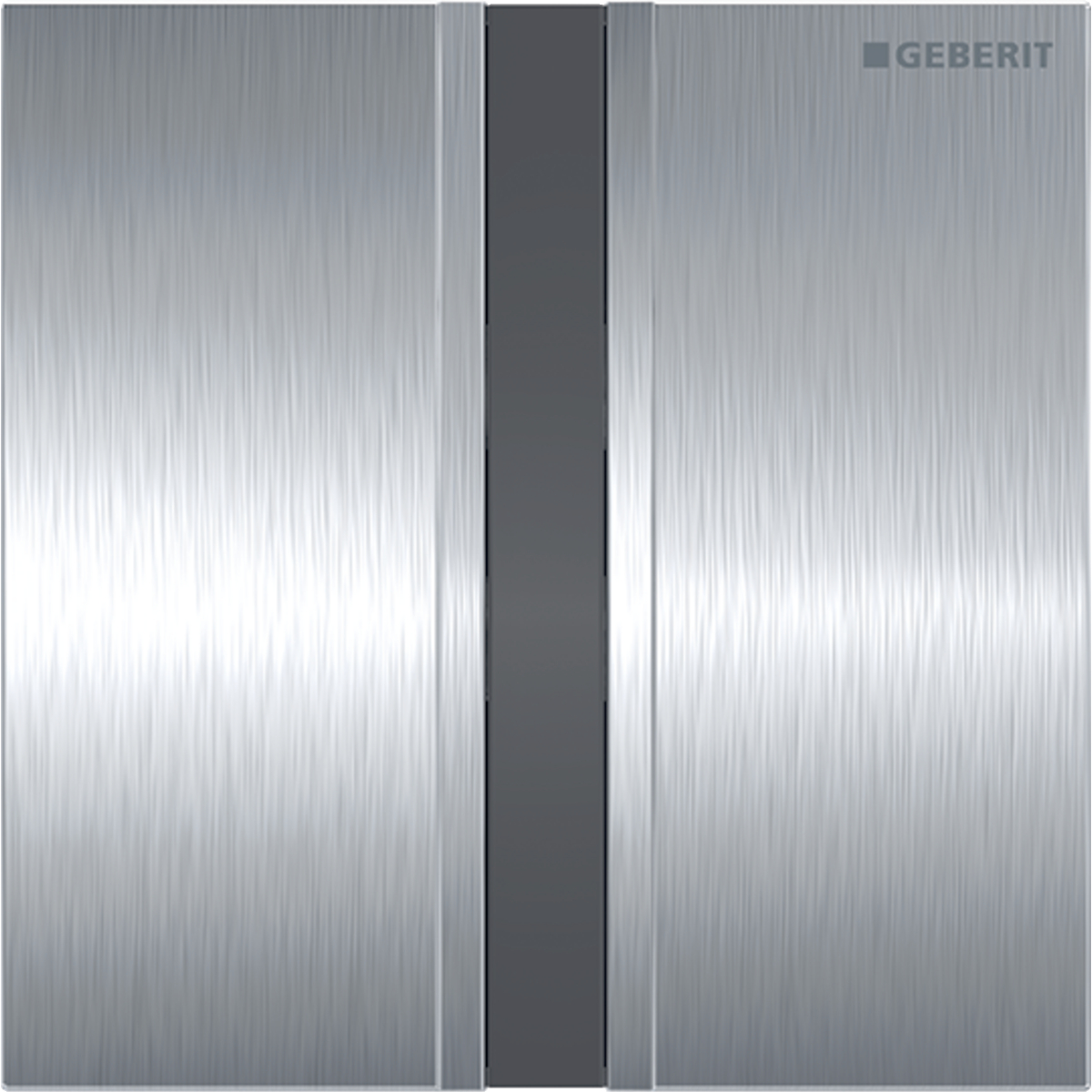 Geberit type 50 ur-sturing batterij square geborsteld chroom 116.036.GH.1