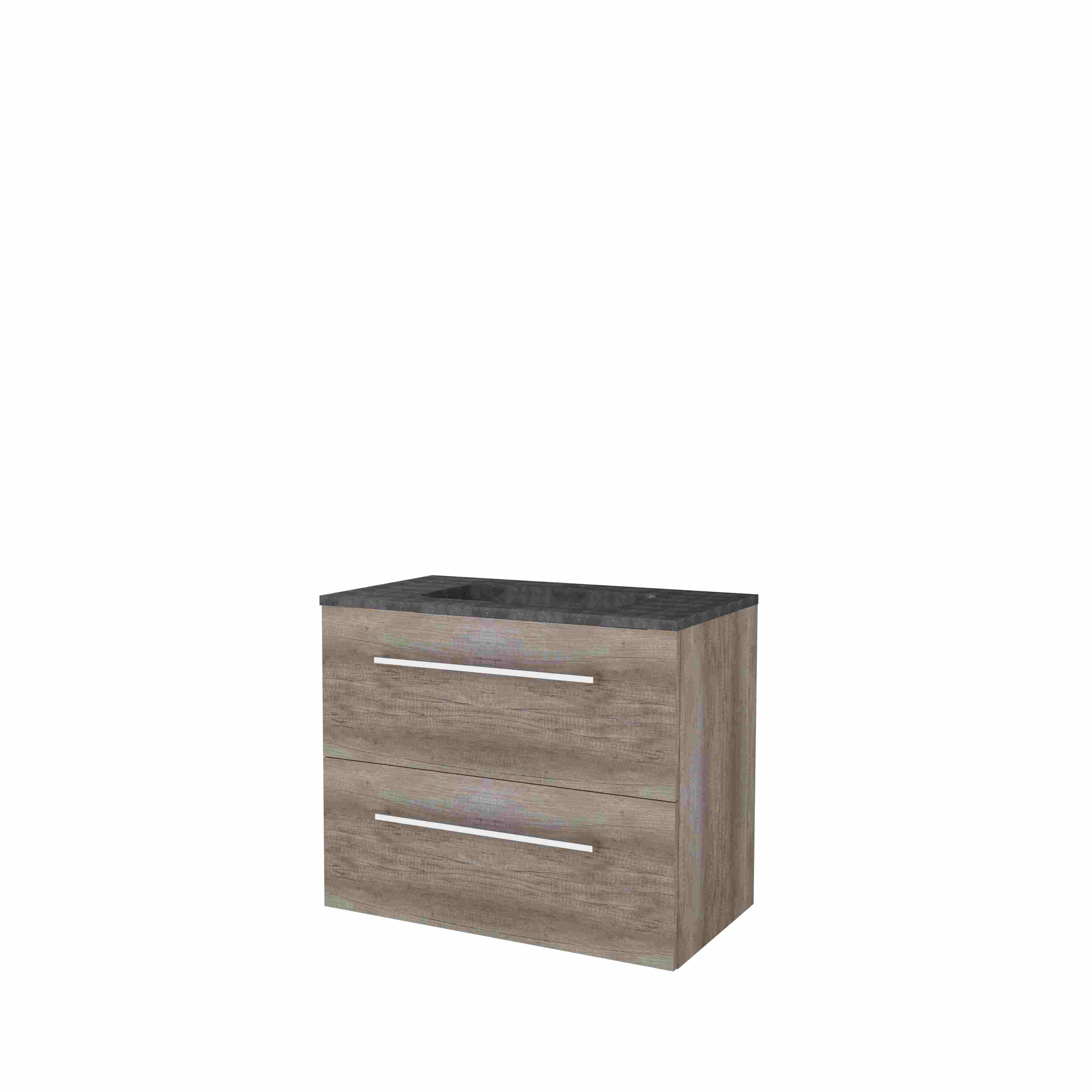 Basic Start 46 onderk. m. gr. incl. 2 la + hardst. wast. incl. 1 krgt. B800xD460 Scotch Oak / 1813221