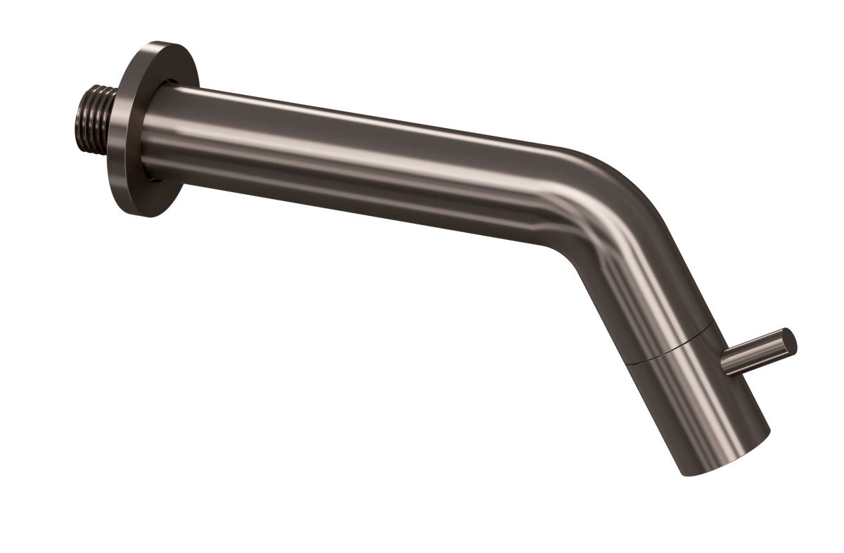 INK fonteinkraan koudwater wandmodel inkortbaar 9902313 metal black