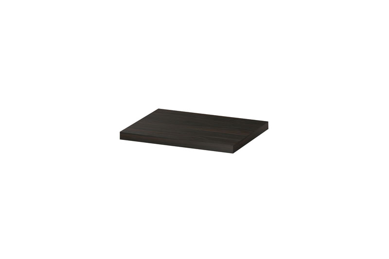 INK Topdeck Afdekplaat t.b.v. onderkast hout decor 35mm dik 1258207 Intens eiken H35xB600xD450