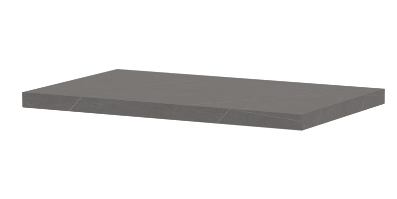 INK Jazz XS Inlegplateau van keramische slab tbv stalen fonteinframe H10xB320xD190 Armani grey mat / 3404568