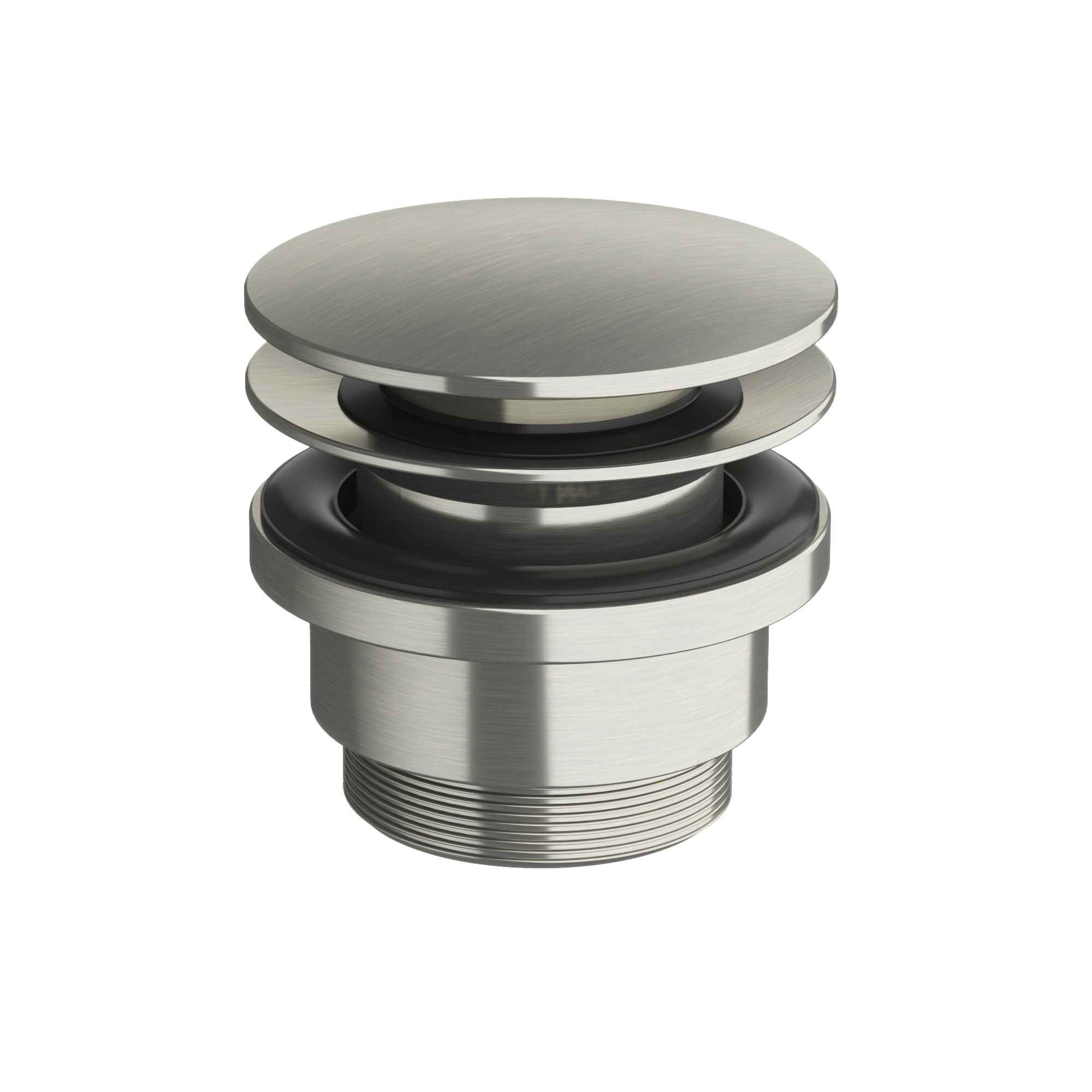 Hotbath Archie clickplug met schroef rond AR710IX RVS 316