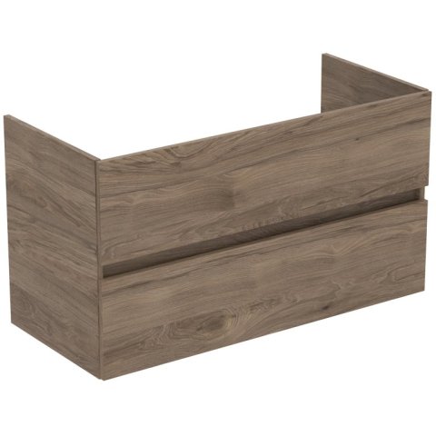 Tiempo wastafelmeubel 100x44 2 laden R0265Y9  Flint Hickory