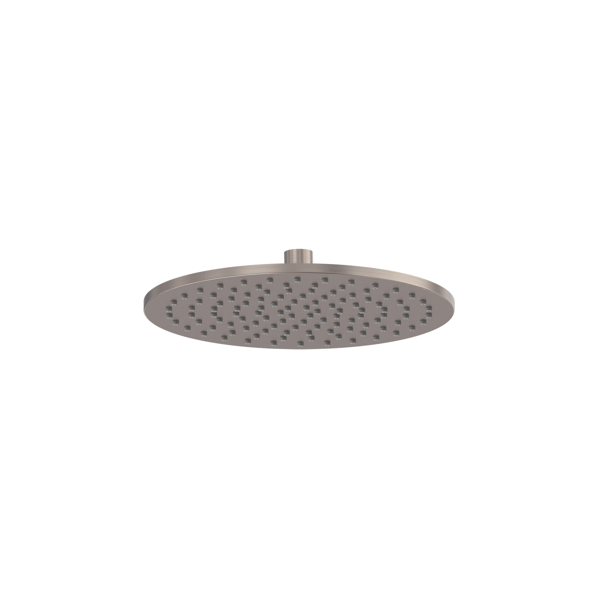 MAY Hoofddouche medium 25cm met antikalk nozzles 6804303 Geborsteld nickel PVD