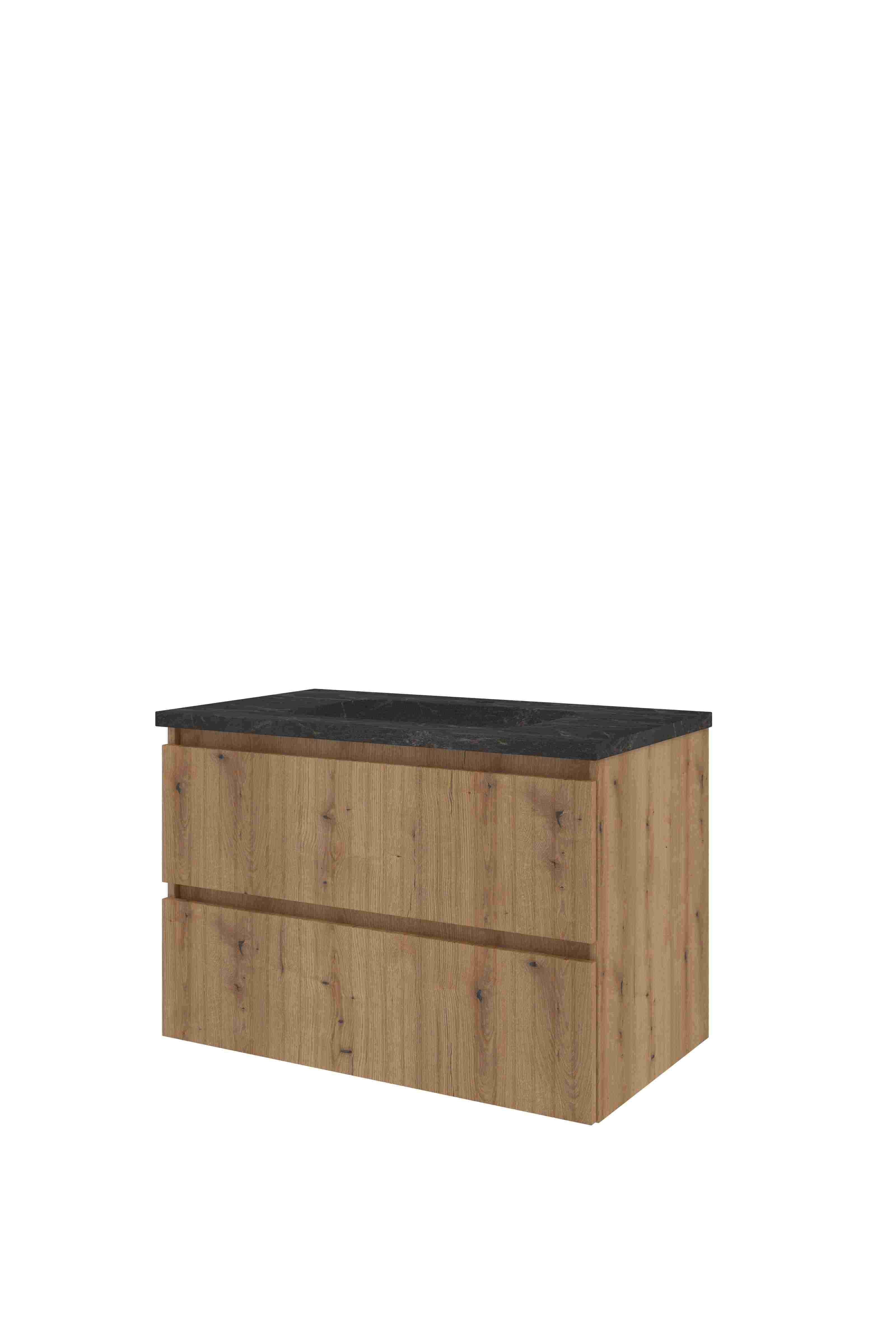 Proline Set hardsteen Elegant wast. met 1 krgt. en onderkast sym. gefr. RBSD801UO Urban oak/Blue stone 800x460x545