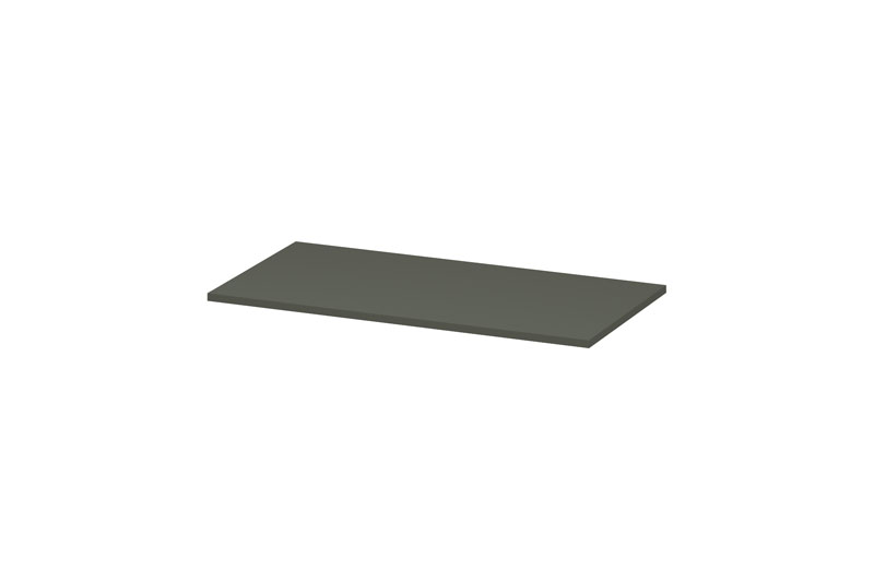 INK Topdeck 45 Afdekplaat t.b.v. onderkast gelakt 1240257 mat beton groen H20xB900xD450