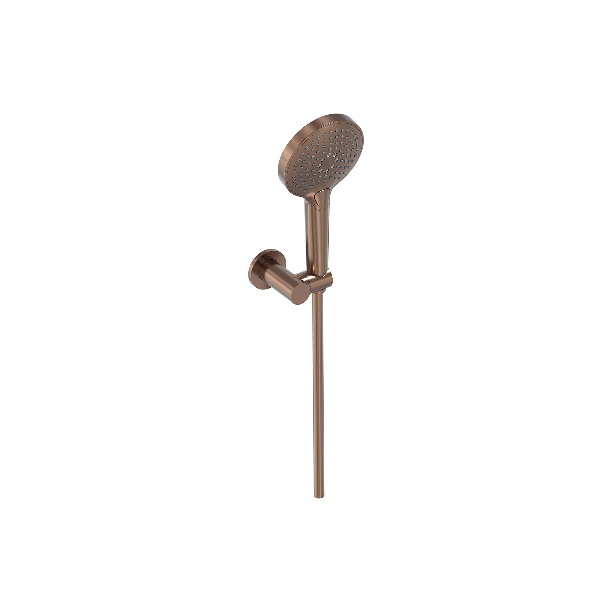 MAY Handdoucheset met 3-standen handdouche 6804205 Geborsteld mat koper PVD