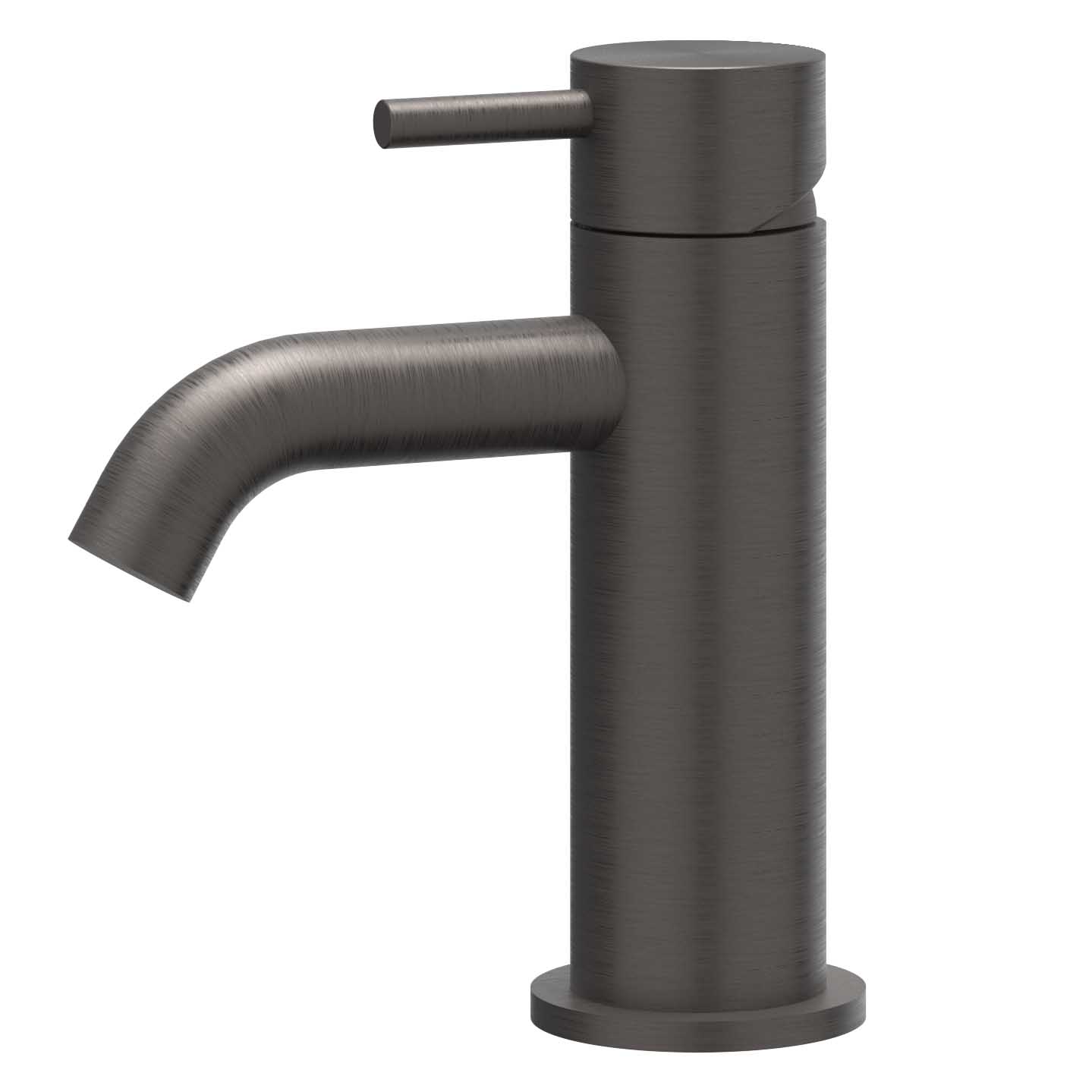 IVY Concord Eenhendel wastafelmengkraan opbouw model S coldstart 6100384 RVS316 gebr. carbon black PVD