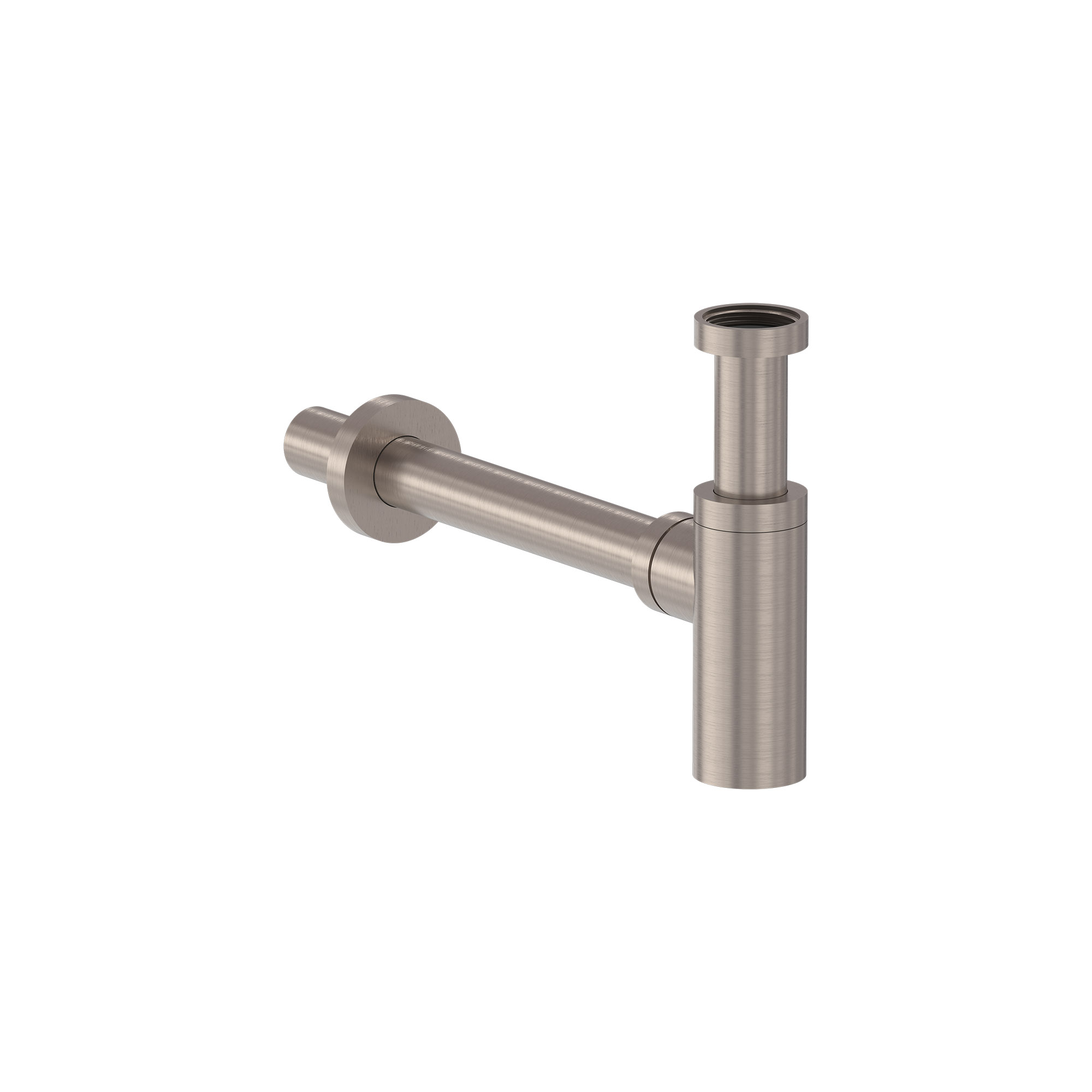 MAY Designsifon 6804653 Geborsteld nickel PVD