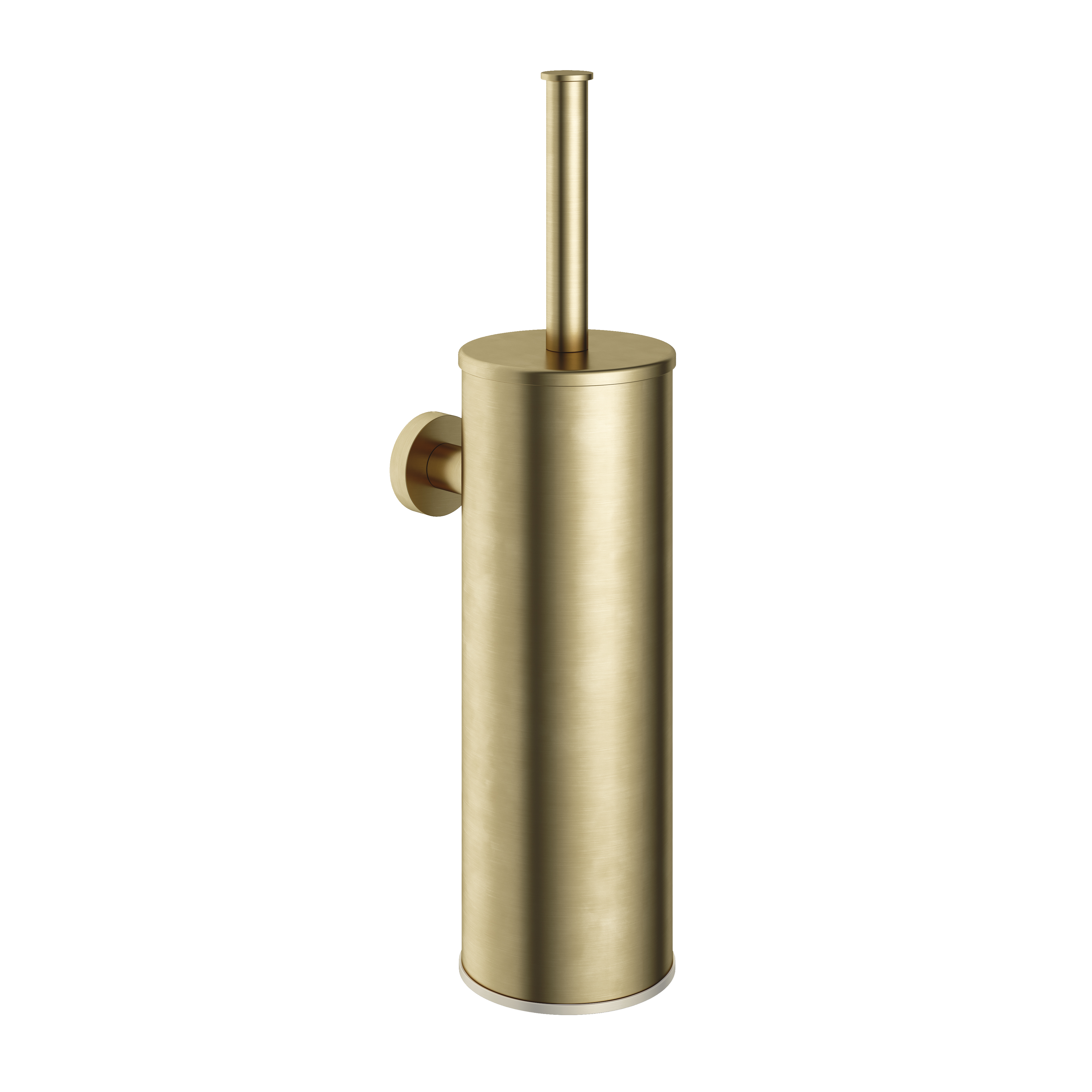 Hotbath More WC-borstelgarnituur wandmodel BAA11BB Geborsteld messing