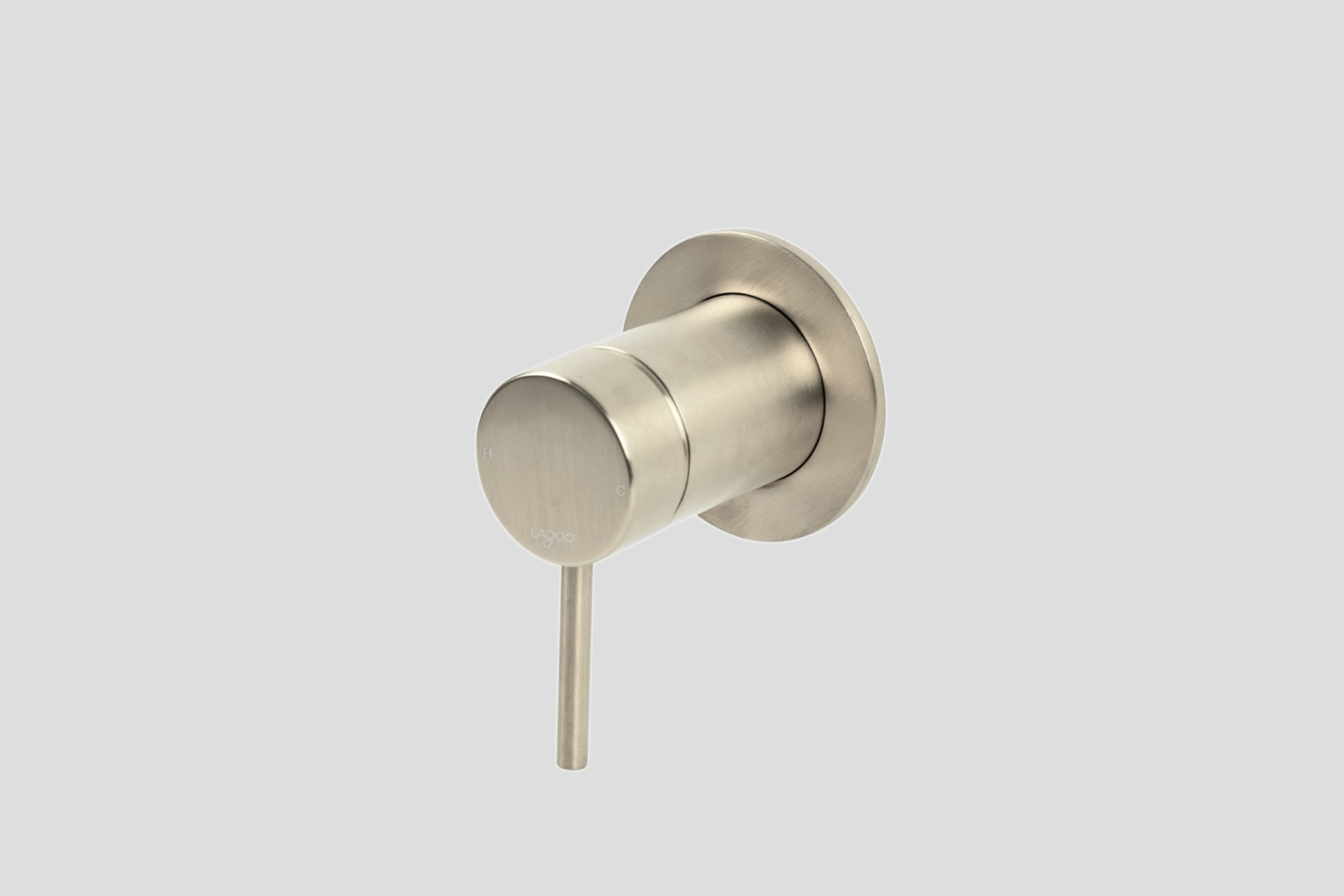 Lagoo Garda inbouw douchemengkraan afb.deel G2210BN Brushed Nickel