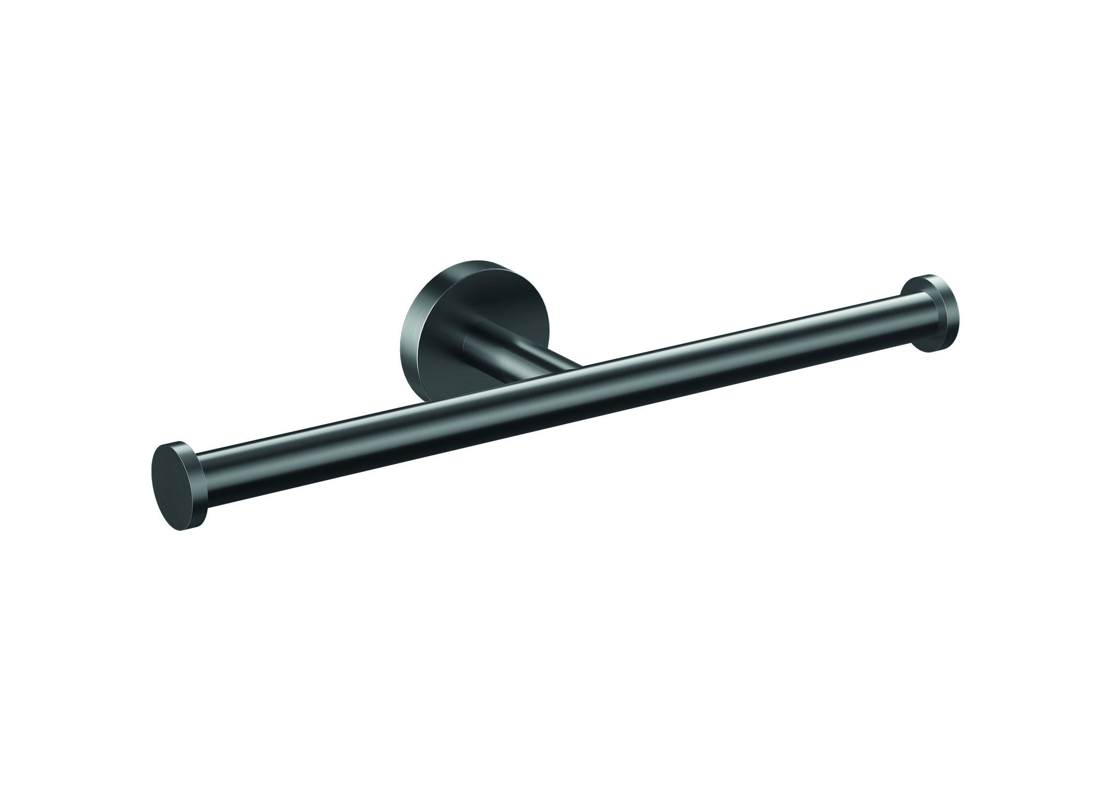 Luca dubbele toiletrolhouder LA921GM Gun metal PVD