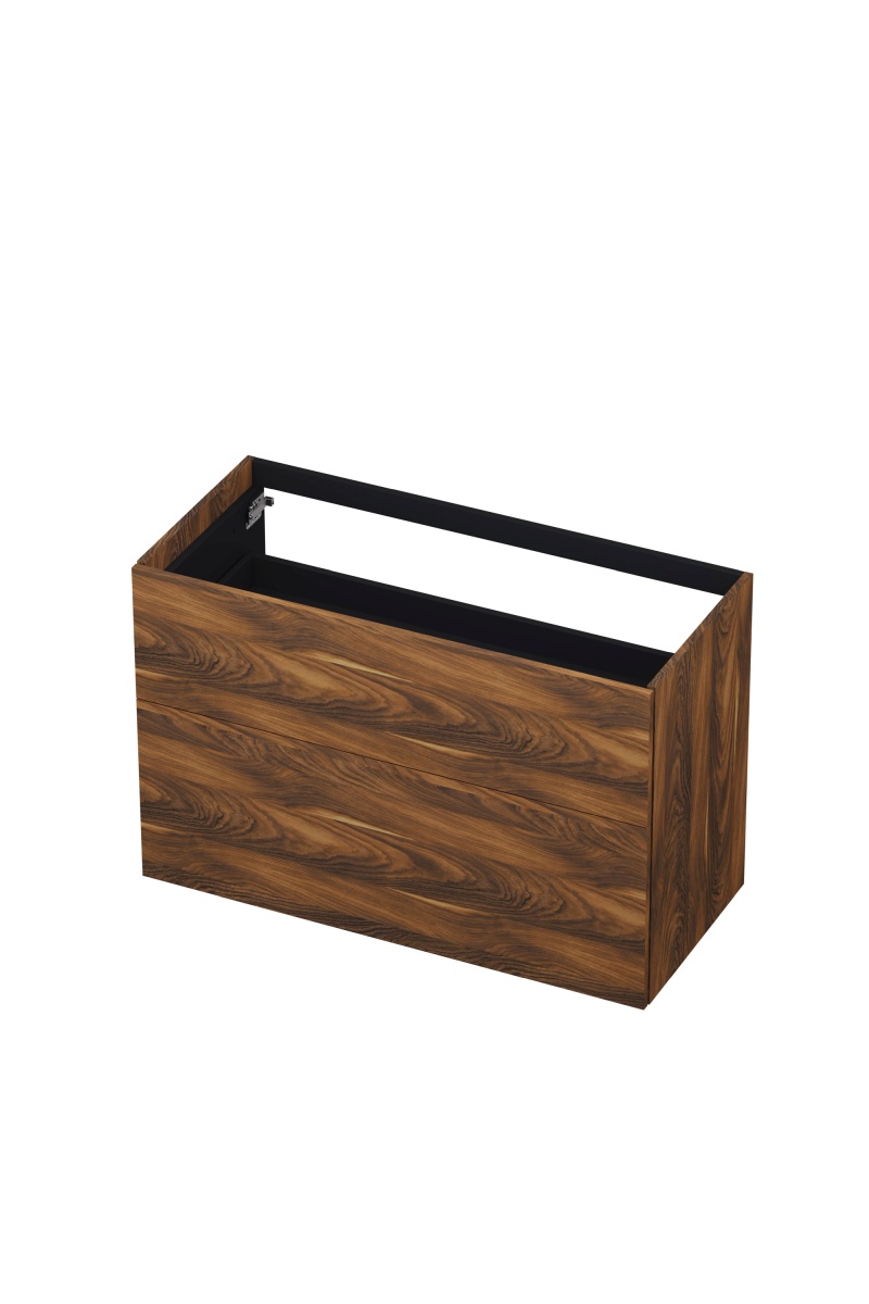 INK onderk. 2 laden push to open 65cm hout decor 1259101 Noten H650xB1000xD450