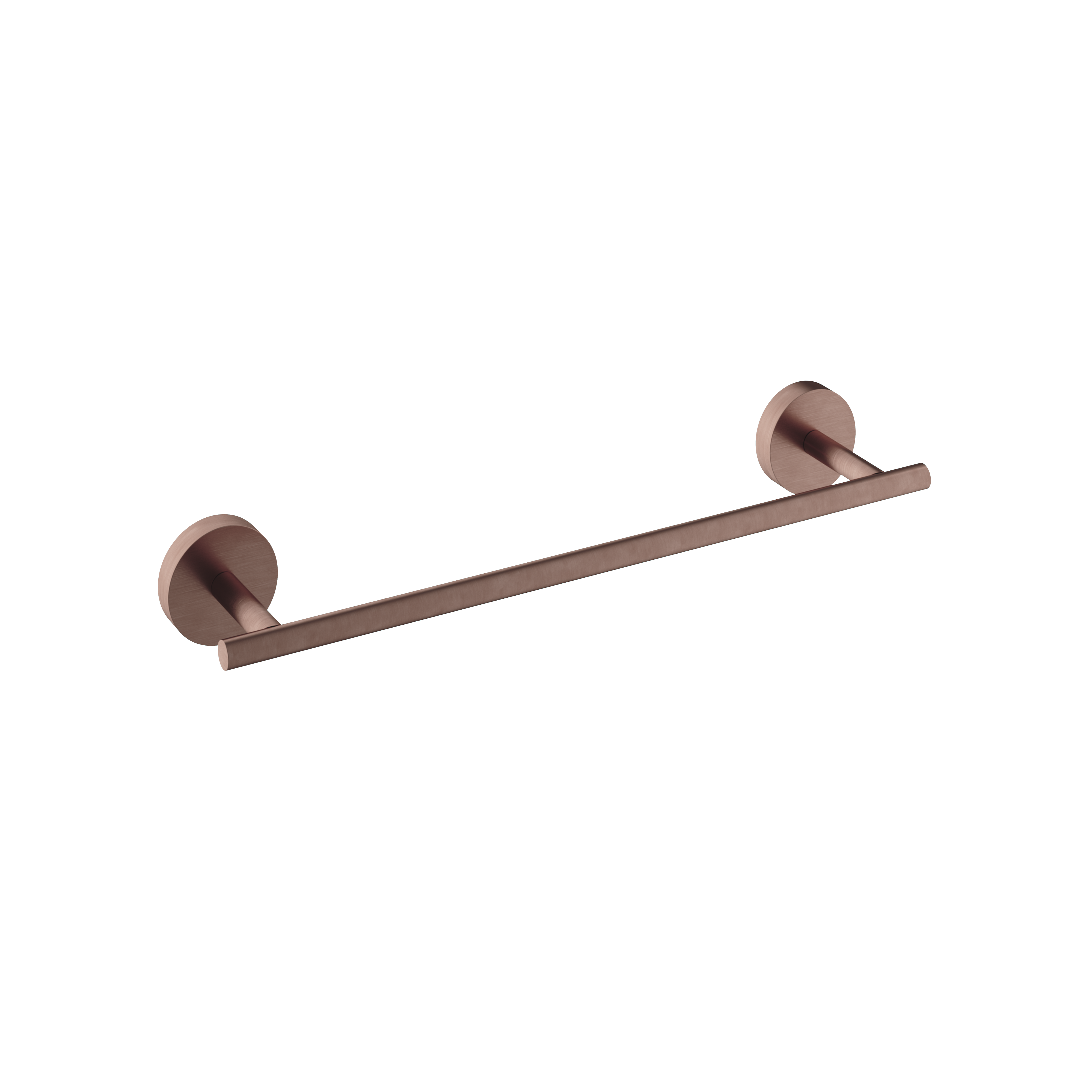 Hotbath Archie handdoekstang 34 cm ARA06BCP Geborsteld Koper PVD