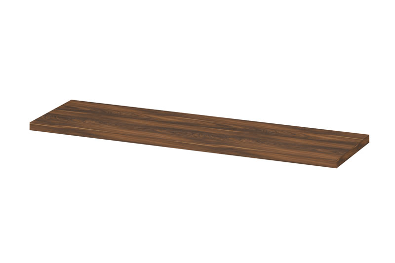 INK Topdeck Afdekplaat t.b.v. onderkast hout decor 35mm dik 1258552 Noten H35xB1600xD450