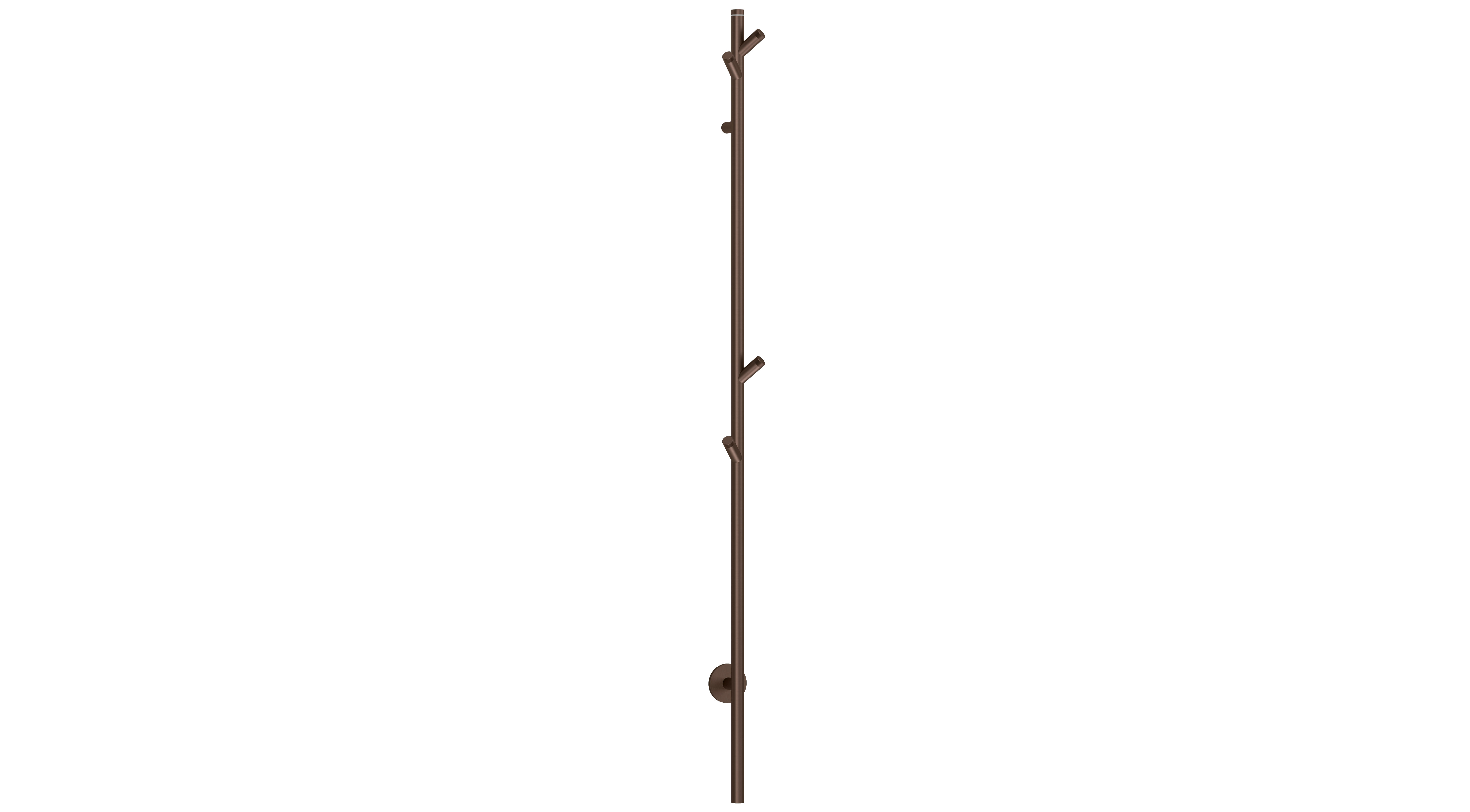 Luca Heat LH13 elektrische handdoekwarmer incl. timer bediening en led ring 170cm LH13TC Tuscany
