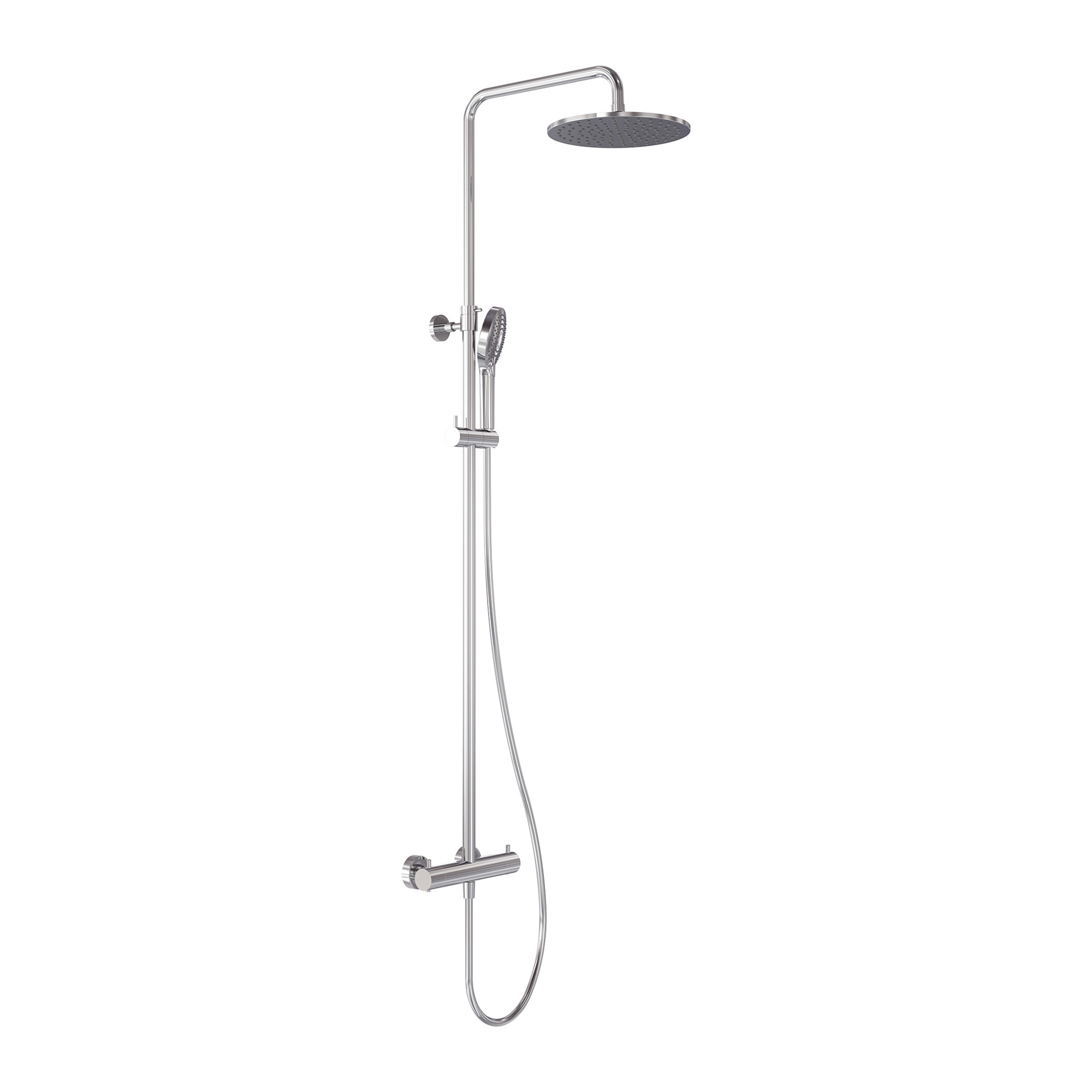 MAY Thermostatische regendoucheset opbouw 6801101 Chroom