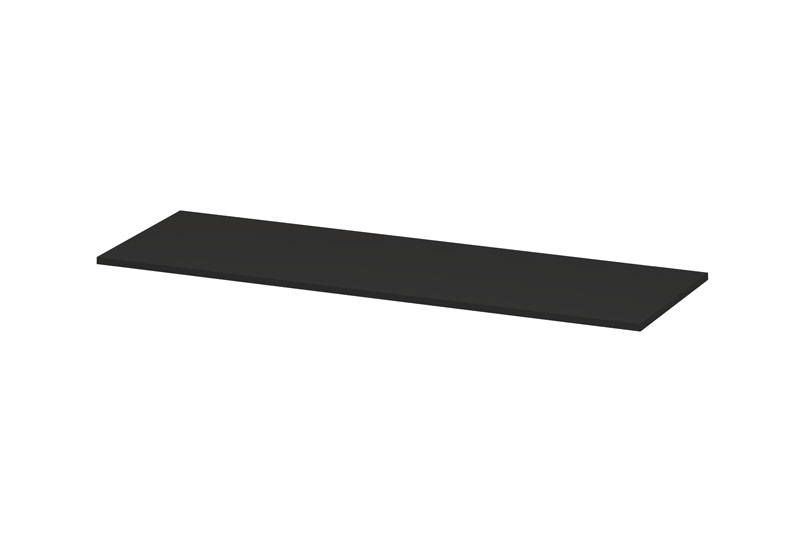 INK Topdeck 45 Afdekplaat t.b.v. onderk. gelakt 1240286 Mat zwart H20xB1400xD450