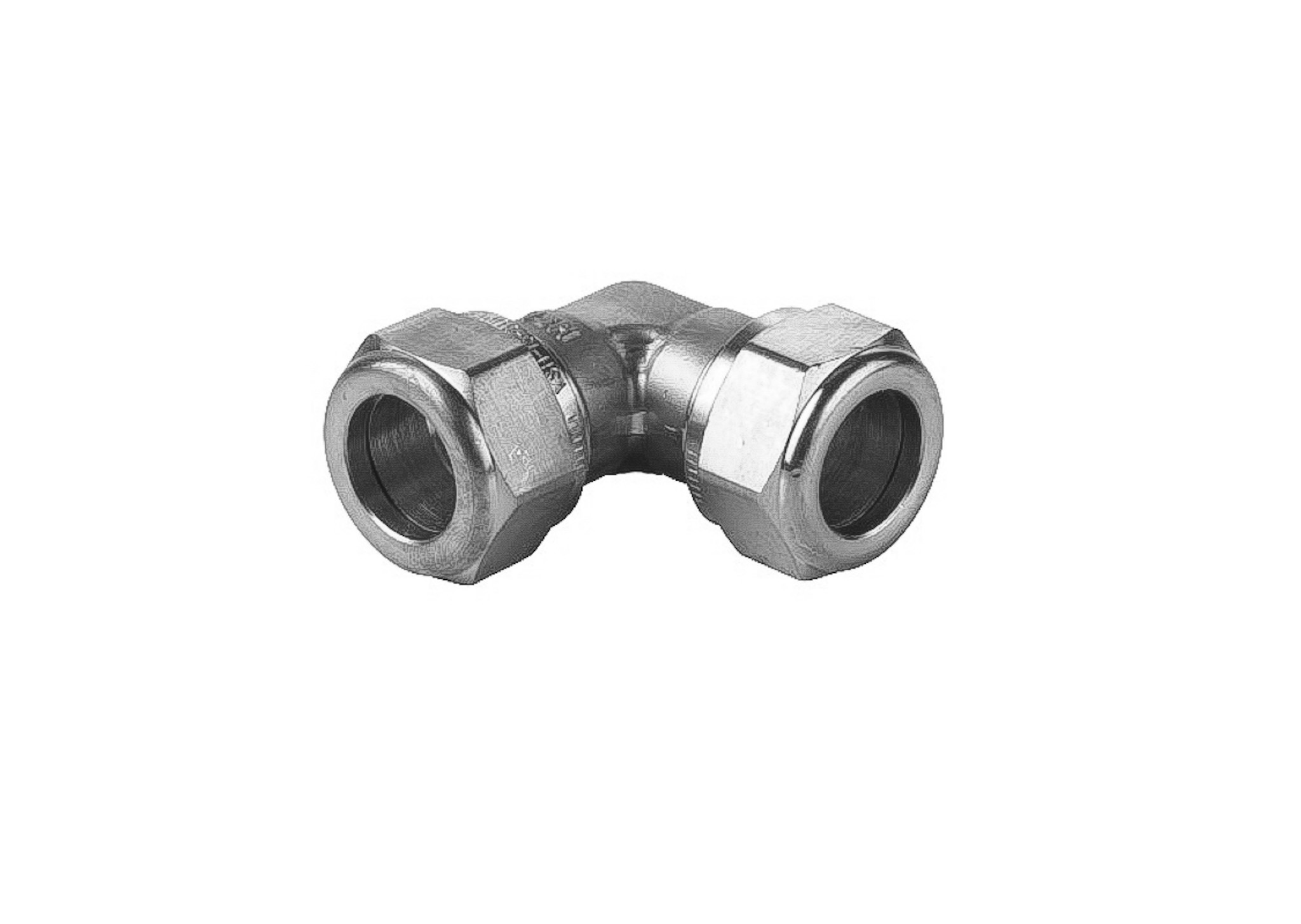 VSH Knie knel 10x10 chroom 0863115