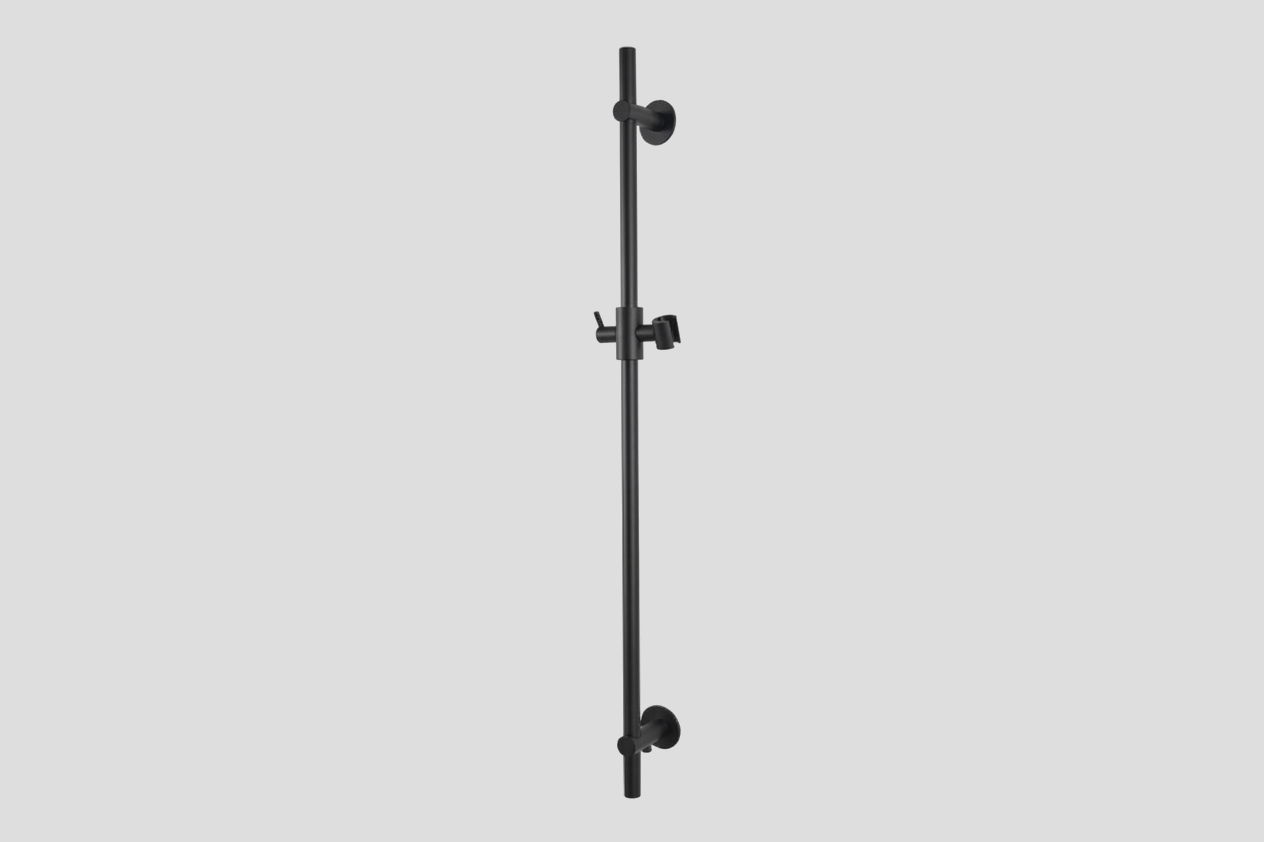Lagoo Garda Glijstang messing 90 cm m. ge┤ntegreerde wateruitlaat G2130MB Matt Black