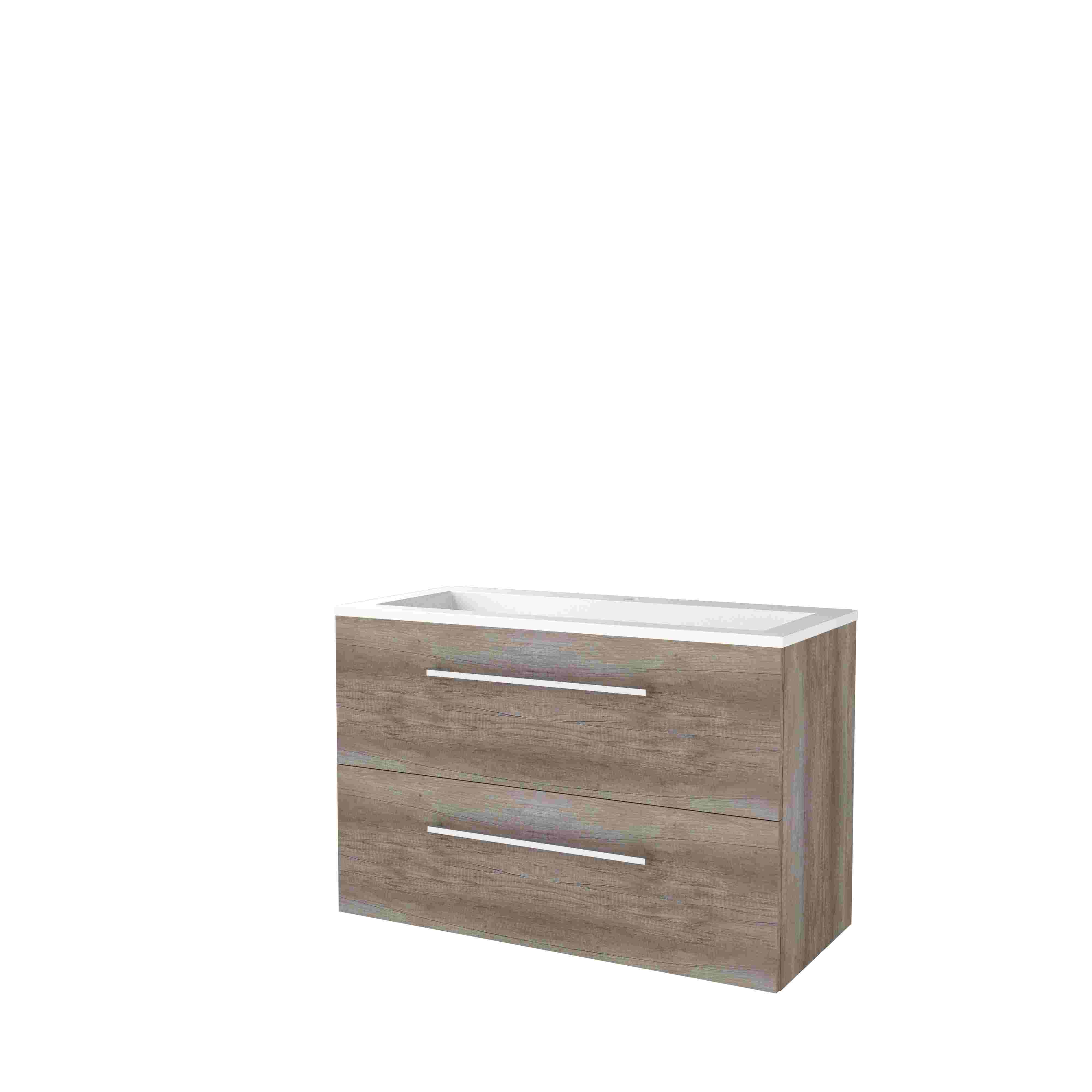 Basic Start 46 set 100x46cm met gr. 2 la Acryl wast. 1 krgt. S46GR100A1SO Scotch Oak