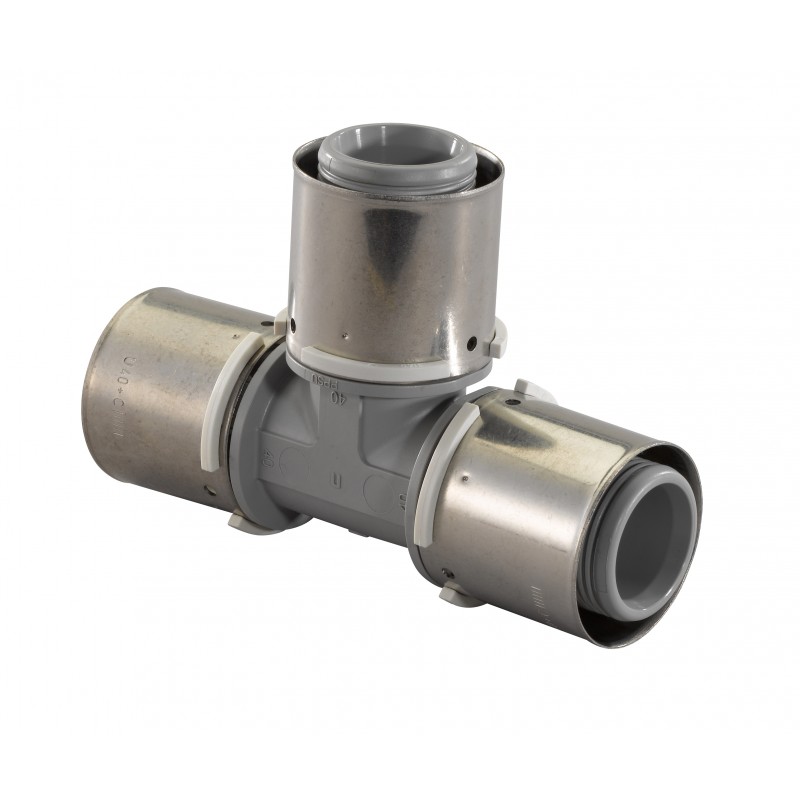 Uponor Composiet pers T-stuk 63x63x63mm 1032887