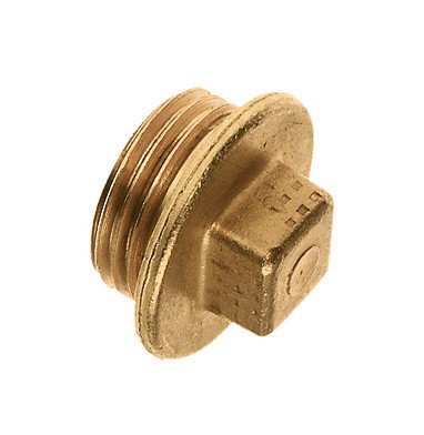 Messing plug 1/4