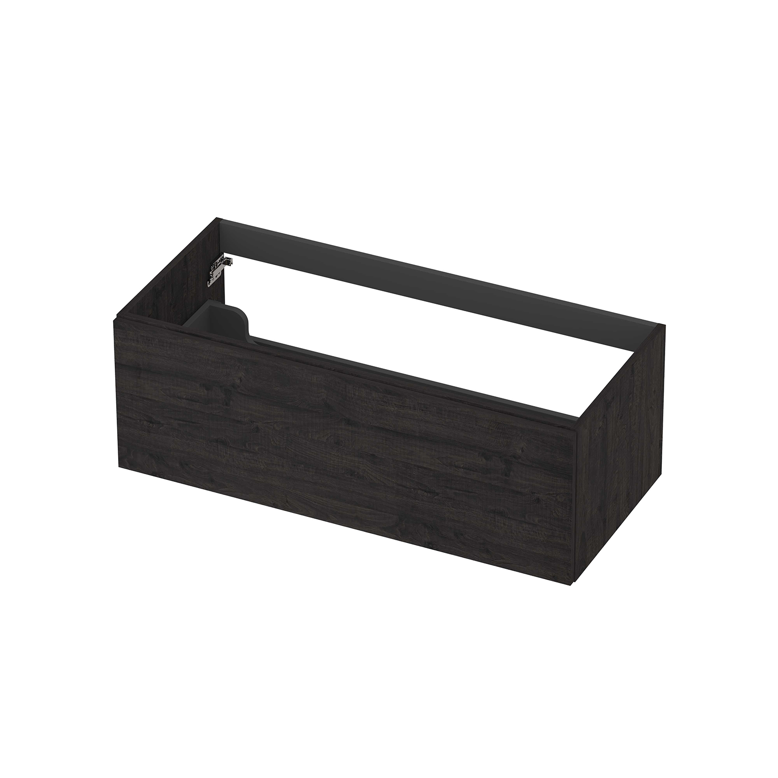 INK Onderkast 1L decor softclose tbv greep 1263084 Houtskool eiken B1000xD450xH350
