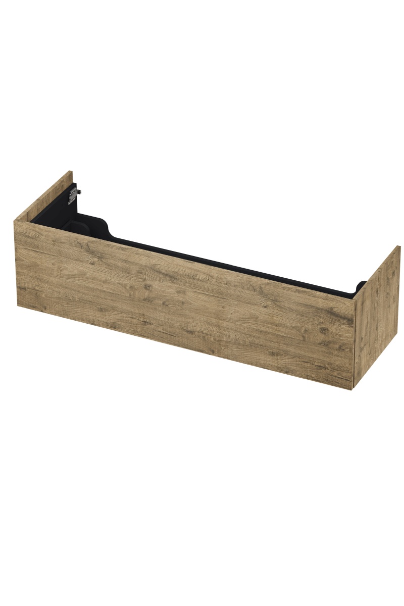 INK onderkast 1 lade push 2 open 1259814 Naturel eiken H376xB1400xD450