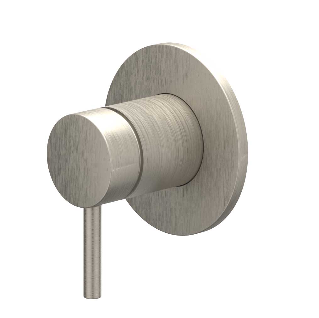 IVY Bond Afbouwdeel inbouw douchemengkraan eenhendel met ronde rozet 6201053 gebr. nickel PVD