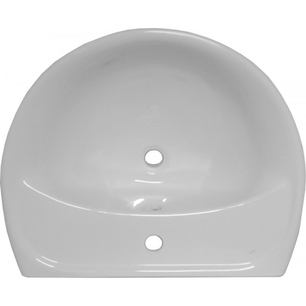 Euroline wastafel 60 cm H8107930001041 wit
