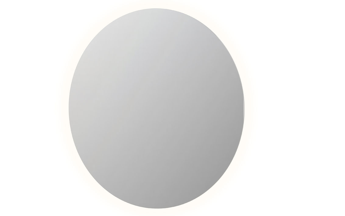 INK SP13 spg. rond op alu fr. m. ind. LED incl. sensorschak. B1200xD1200 Alu / 8401577