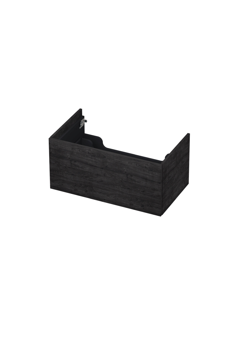 INK onderkast 1 lade push 2 open 1259602 Houtskool eiken H376xB800xD450