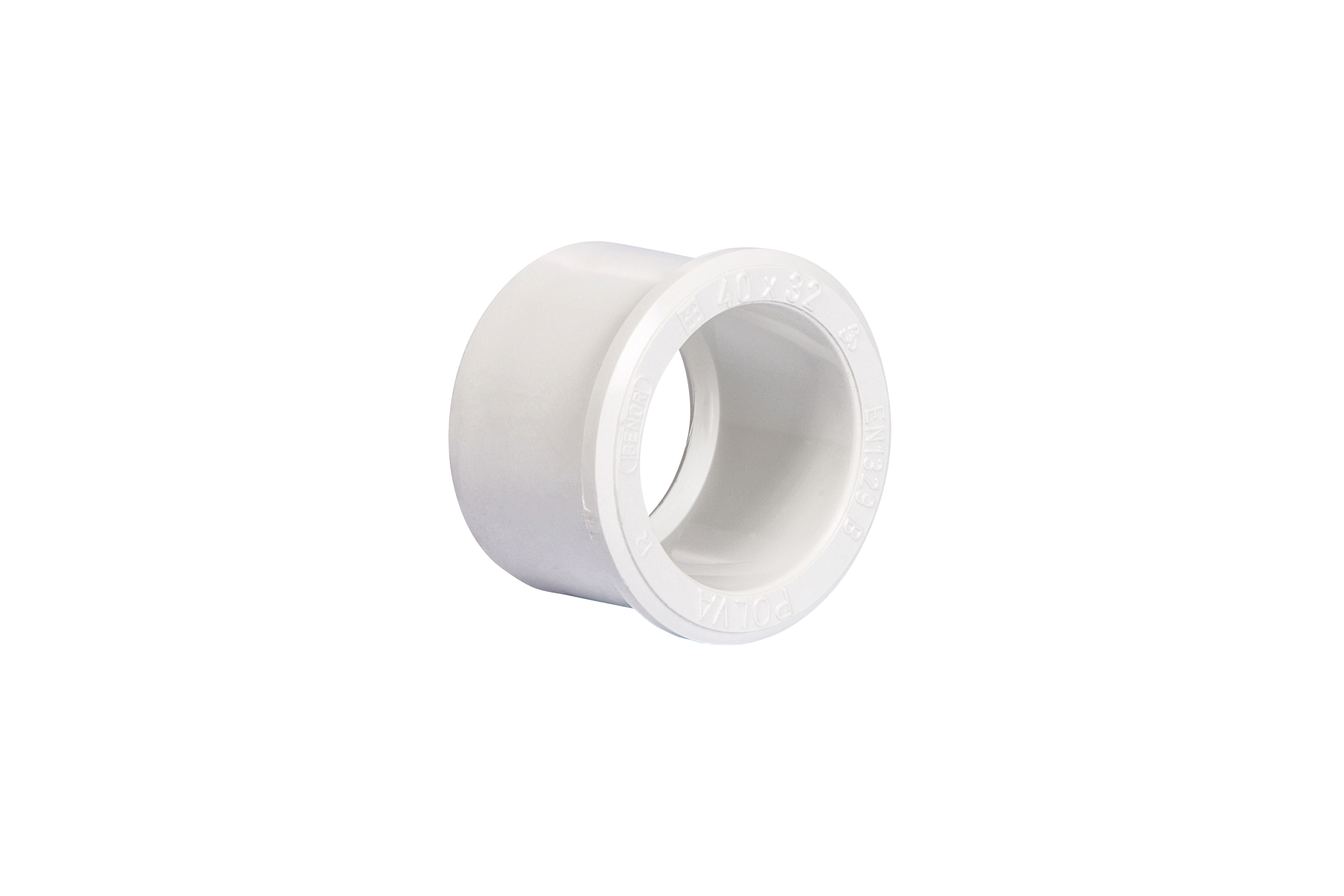 Lijm verloopring  50 x 40 WIT 1196900716