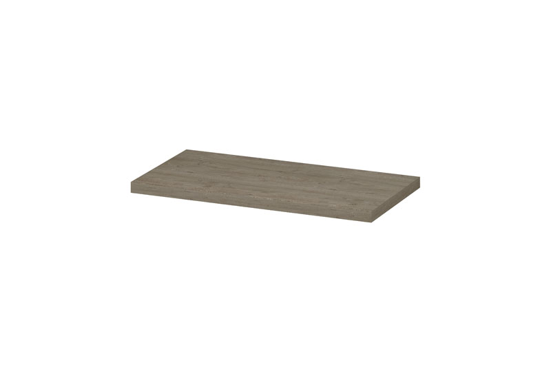 INK Topdeck Afdekplaat t.b.v. onderkast hout decor 35mm dik 1258354 Greige eiken H35xB900xD450