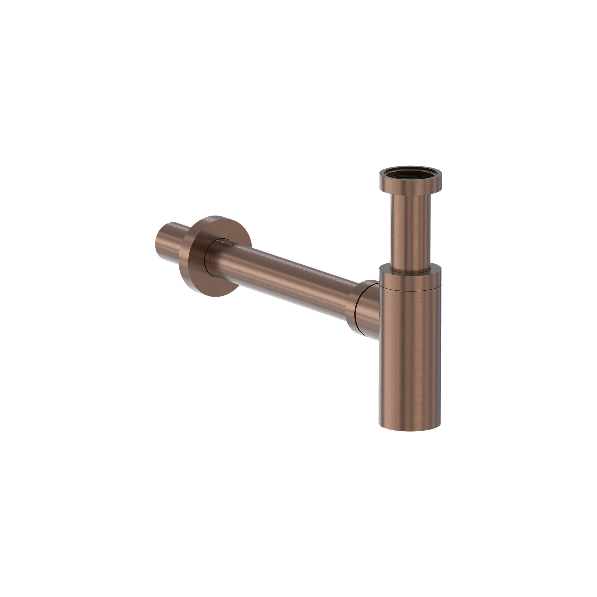 MAY Designsifon 6804655 Geborsteld mat koper PVD