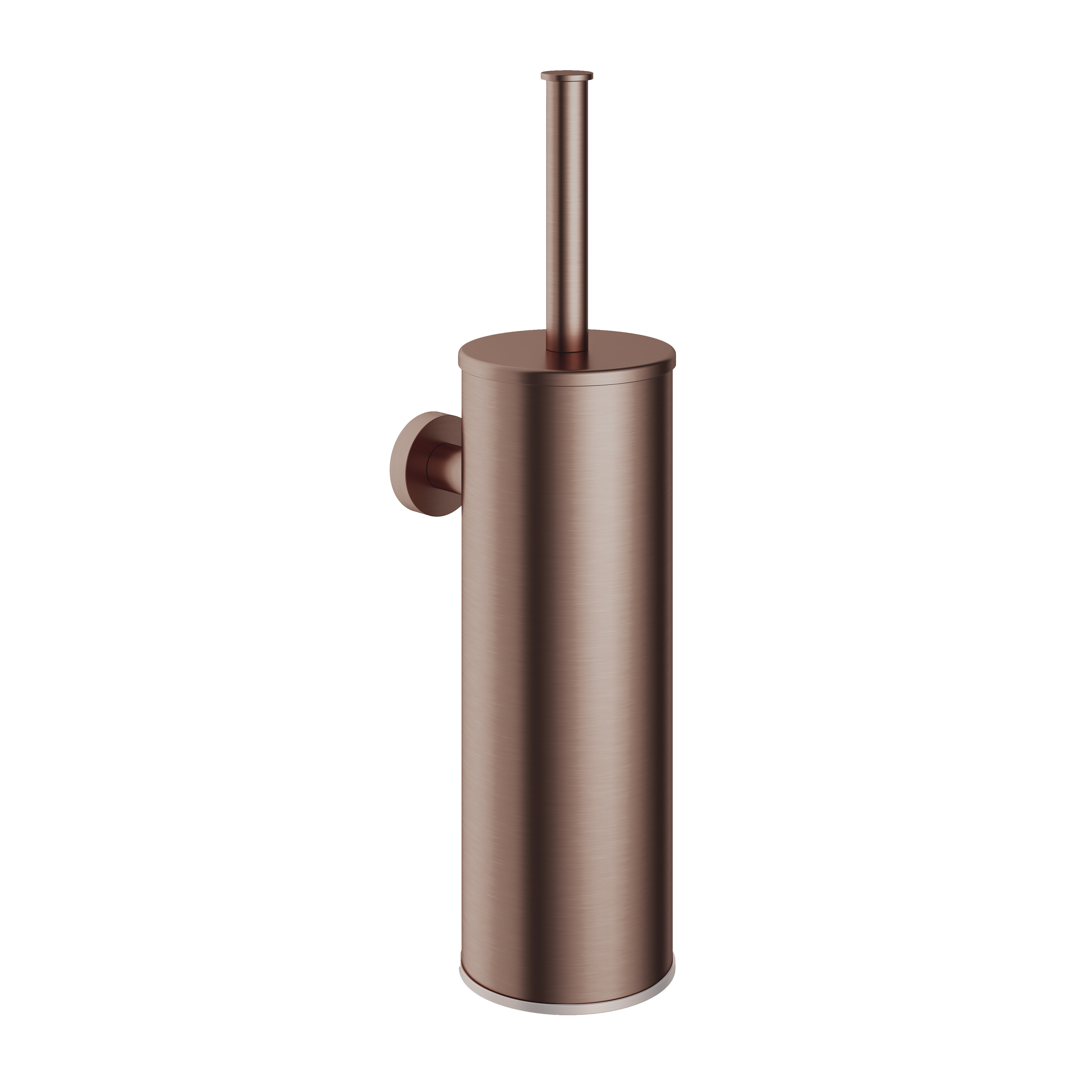 Hotbath More WC-borstelgarnituur wandmodel BAA11BCP Geborsteld koper PVD