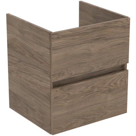 Tiempo wastafelmeubel 50x44 2 laden R0256Y9  Flint Hickory