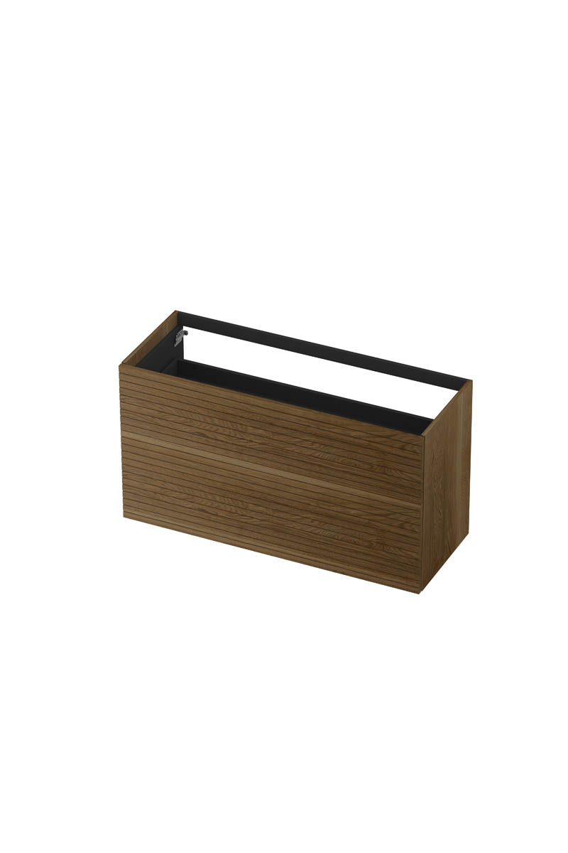 INK onderk. 2 la push to open horizontaal gefreesd H650xB1200xD450 Massief eiken ash grey / 1259231