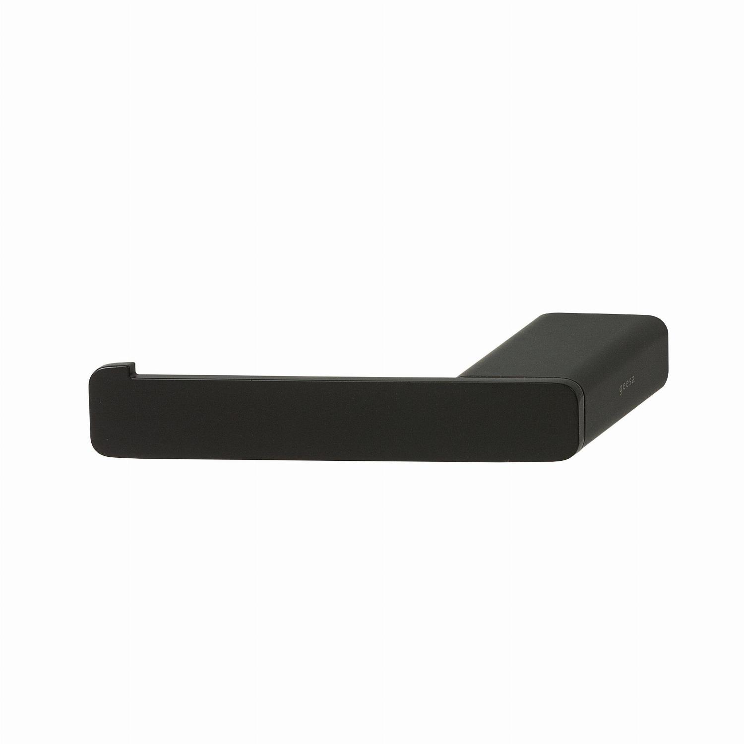 Geesa Shift toiletrolhouder zonder klep zwart (links) 919909-06-L