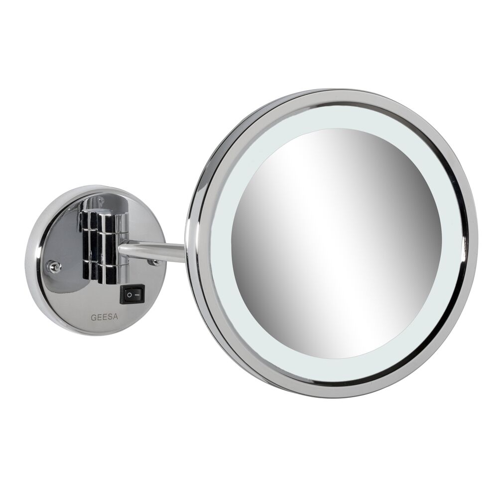 Geesa Mirror scheerspiegel 1 arm. LED. 3xvergr. 911088