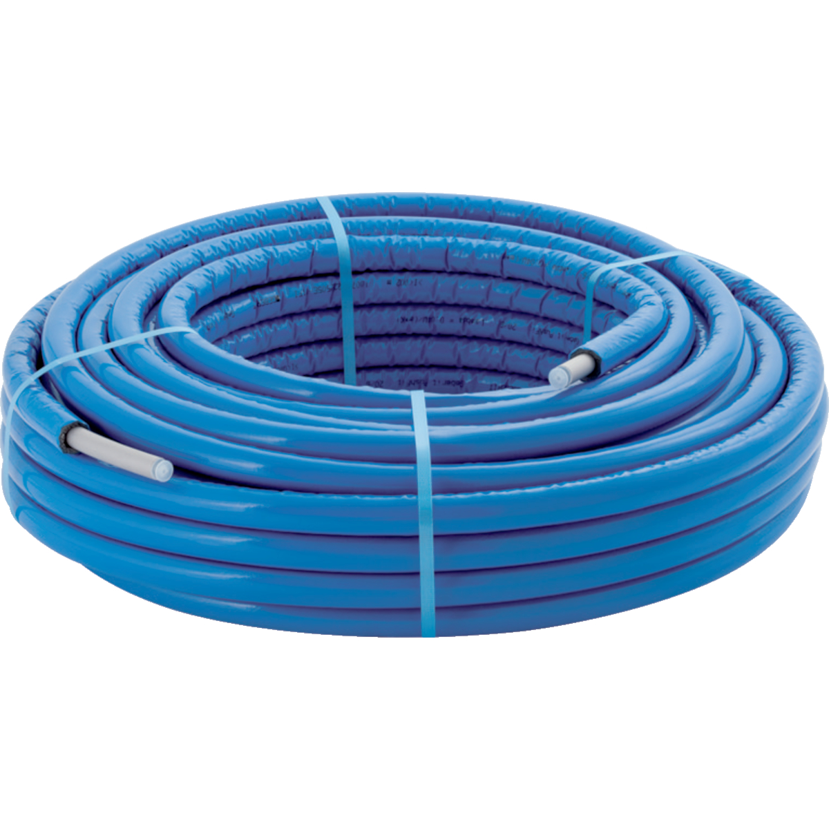 Mtr. Geberit FlowFit buis 6mm isolatie blauw rol 25m 25 619.102.00.2