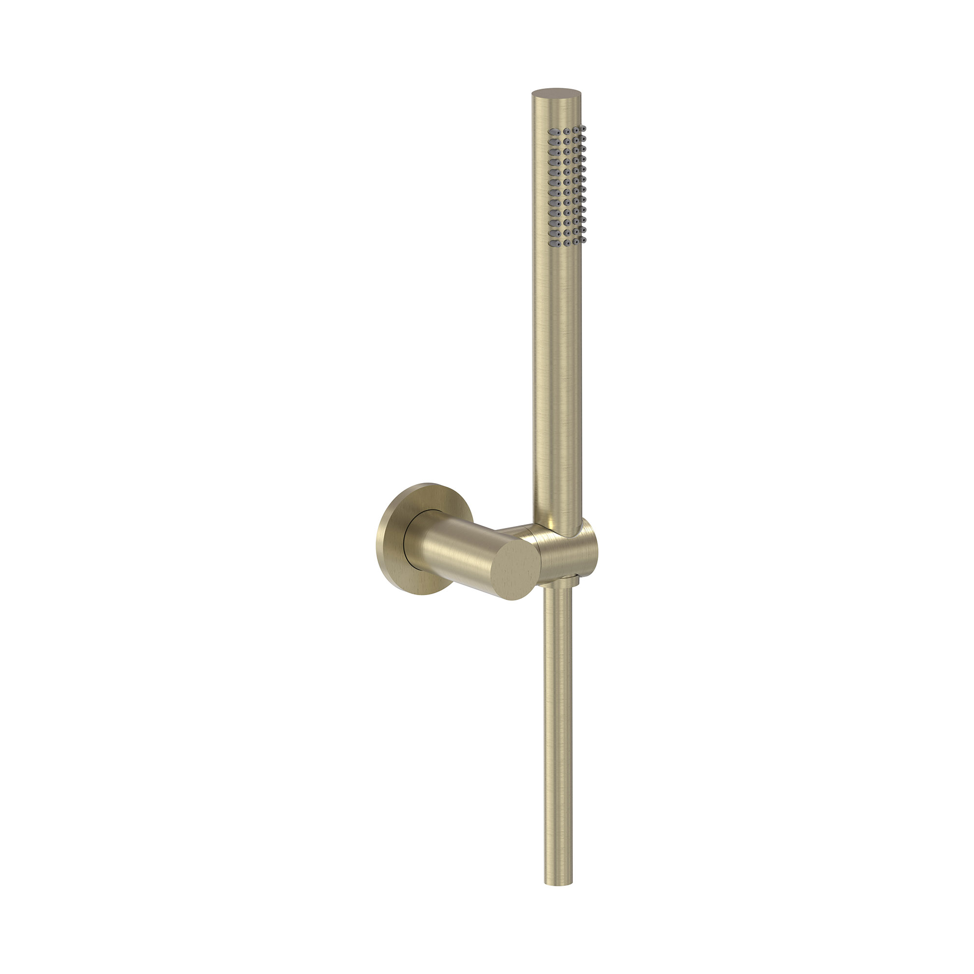MAY Handdoucheset met staafhanddouche 6804254 Geborsteld mat goud PVD